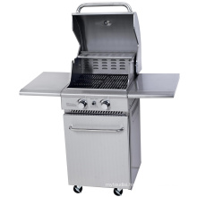 Deluxe Stainless Steel 2 Burner Gas BBQ Grill for Germany
